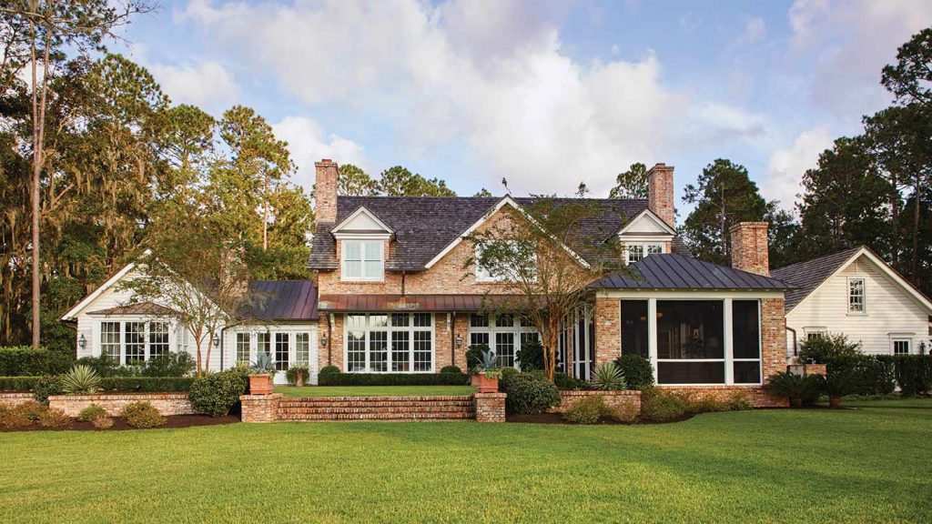 St. Simons Island Home back exteriors