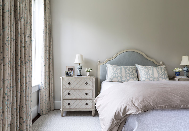 neutral colored bedroom