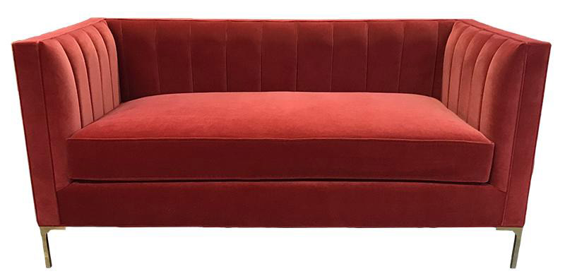 Taylor Burke Home - Petite Devereaux Loveseat