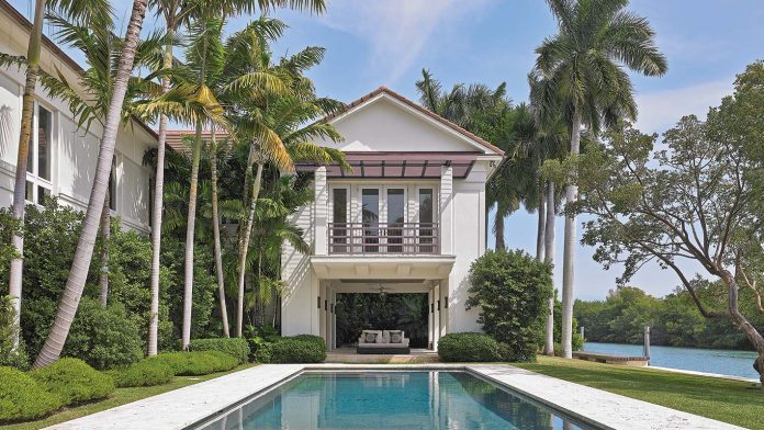 Tour This Waterfront, Art-Filled Home In Miami’s Best Island Town