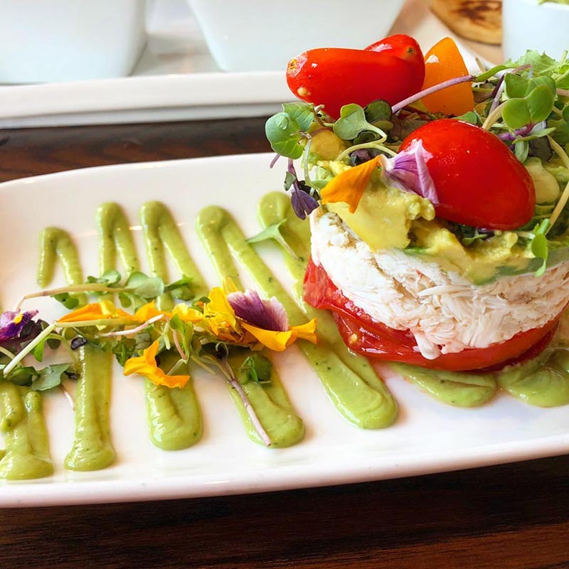 The Daily Crab and Veggie Dish