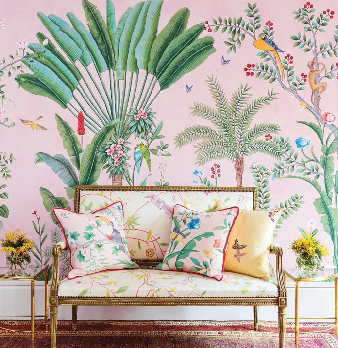 De Gournay: Hand-Painted Interiors Brings Drama and Romance to Your Coffee Table