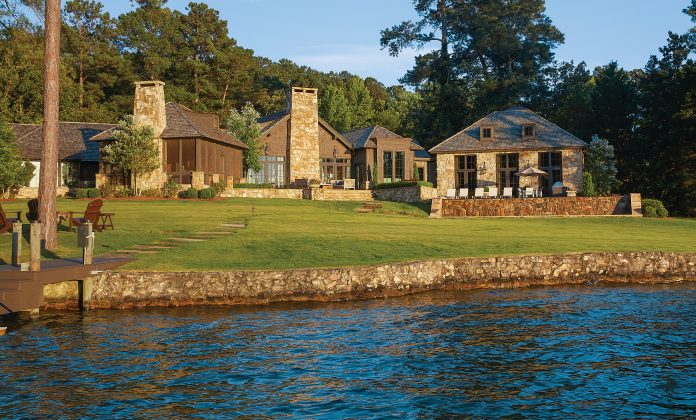 Defining Home Creates Deluxe Lake House lake house deluxe