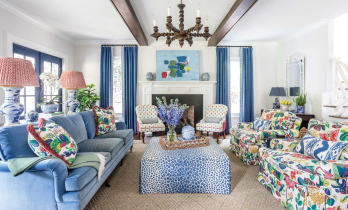 Anna-Louise Wolfe Curates Colorful Cartersville Abode