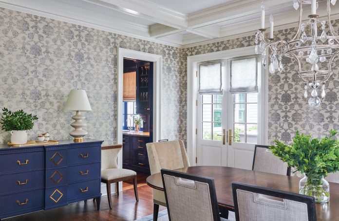 Architect Steve Vanze and Interior Designer Tracy Morris Team Up on Modern Colonial