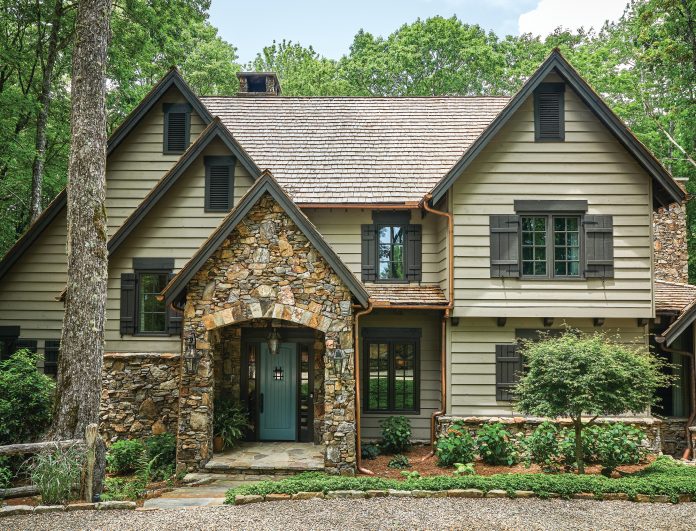 Carolyn Kendall Designs Home with Refined Mountain Style
