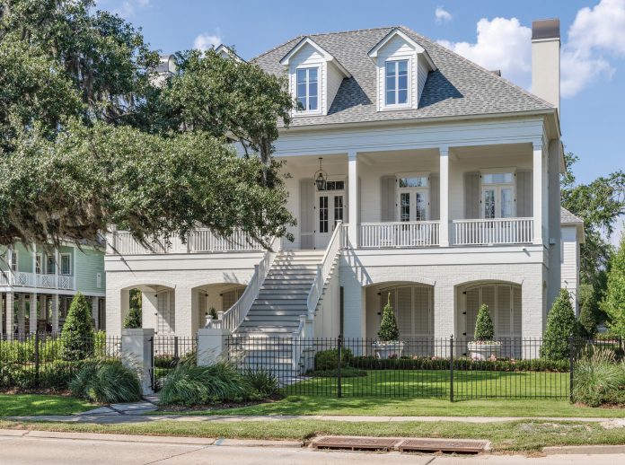 Architectural Designer Matthew Voelkel Creates a Chic Southern Home on Mandeville Lakefront Southern Chic