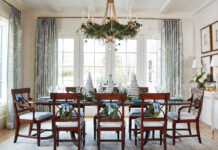 Grace Brackman of Maggie Griffin Design Decks Georgia Home in Holiday Attire