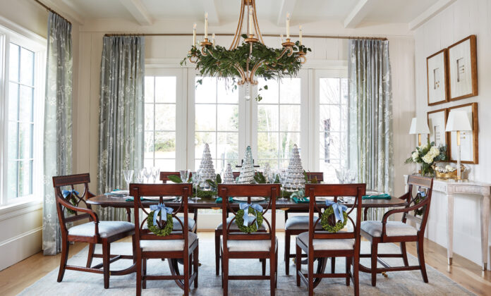 Grace Brackman of Maggie Griffin Design Decks Georgia Home in Holiday Attire