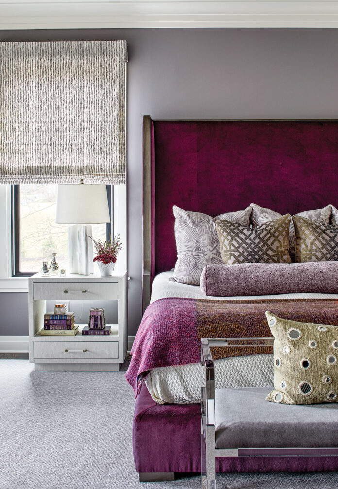 Designer Marika Meyer Satisfies Owners’ Passion for Purple
