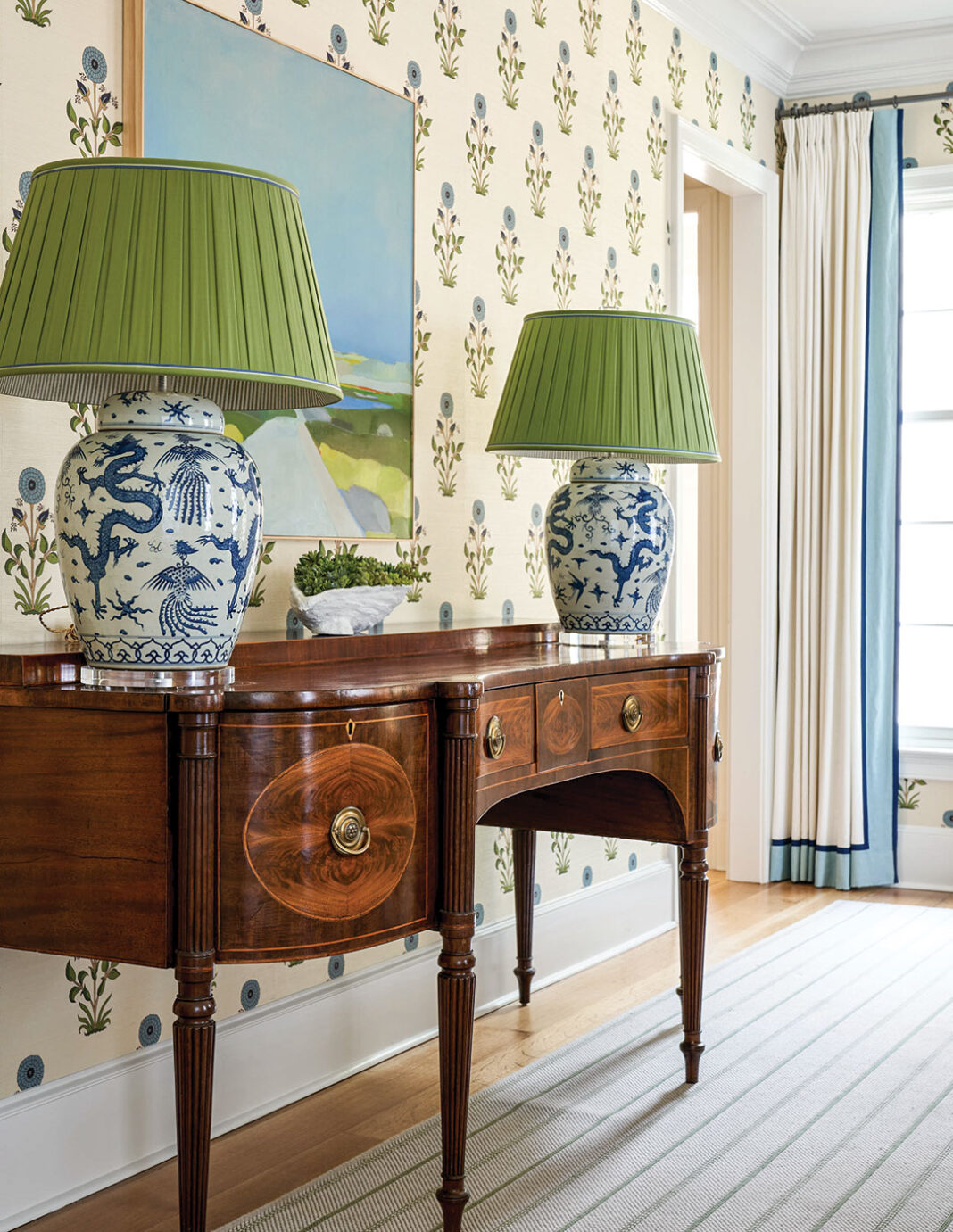 In this Memphis Home by Designer Mary Wagner, Color Meets Coziness