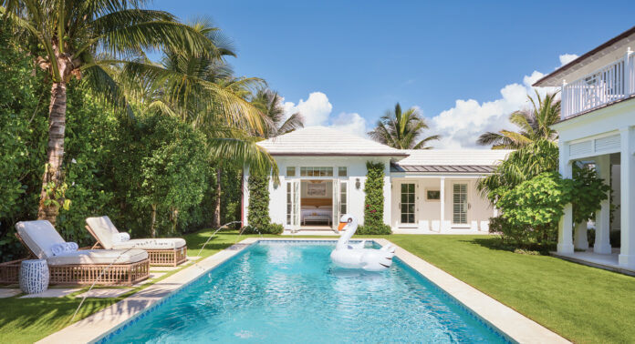 Inside a Dreamy Palm Beach Retreat: A Nostalgic Tropical Haven Designed for Family Gatherings