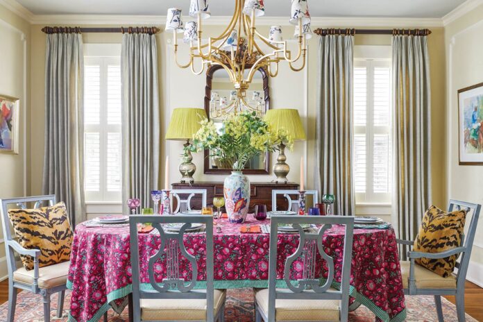 Lexington Designer Isabel Ladd Mixes Maximalism and Tradition in a Colorful Family Home