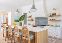 A Warm and Welcoming Sea Island Beach House Balances Coastal Charm and Family-Friendly Style A Warm and Welcoming Sea Island Beach House Balances Coastal Charm and Family-Friendly Style