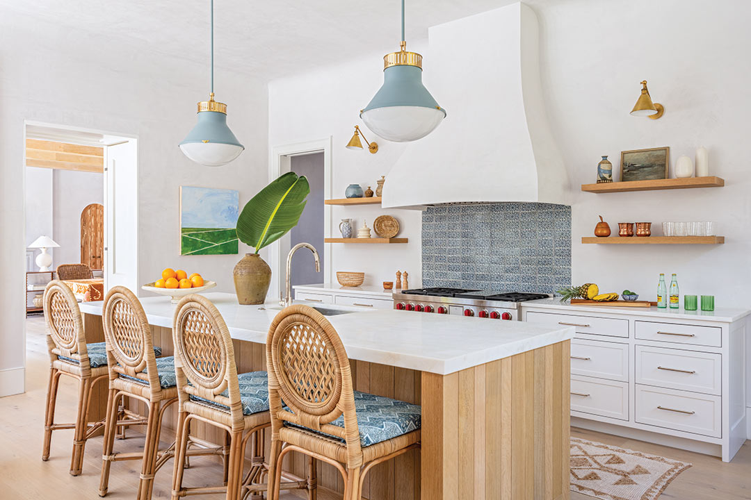 A Warm and Welcoming Sea Island Beach House Balances Coastal Charm and Family-Friendly Style