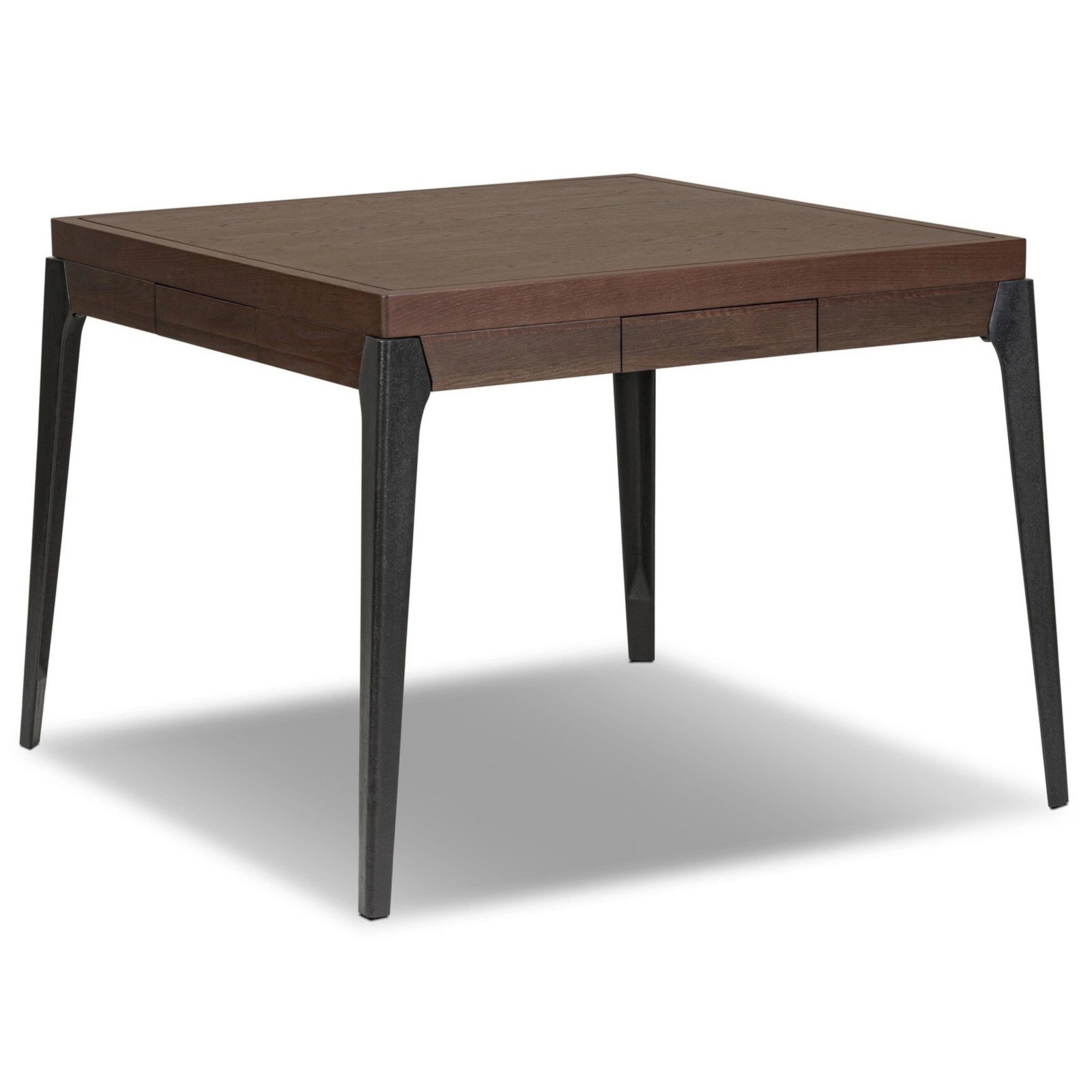 District Eight x Four Hands oak mahjong and card games table