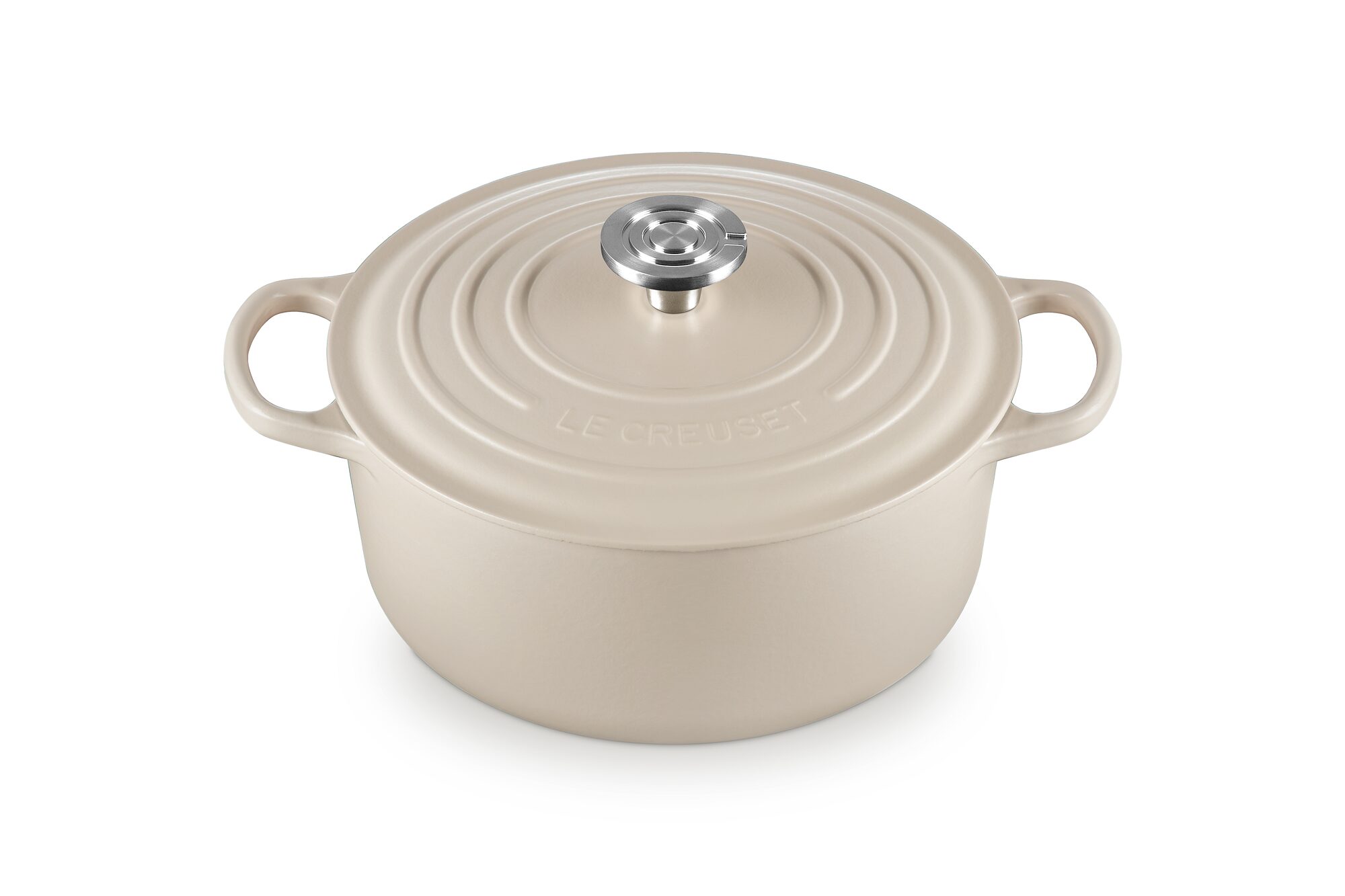 Le Creuset 5.5-quart Signature Round Dutch Oven in Brioche
